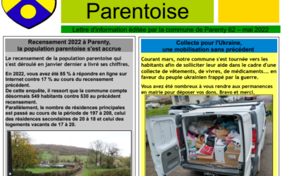 Gazette de Parenty – Mai 2022