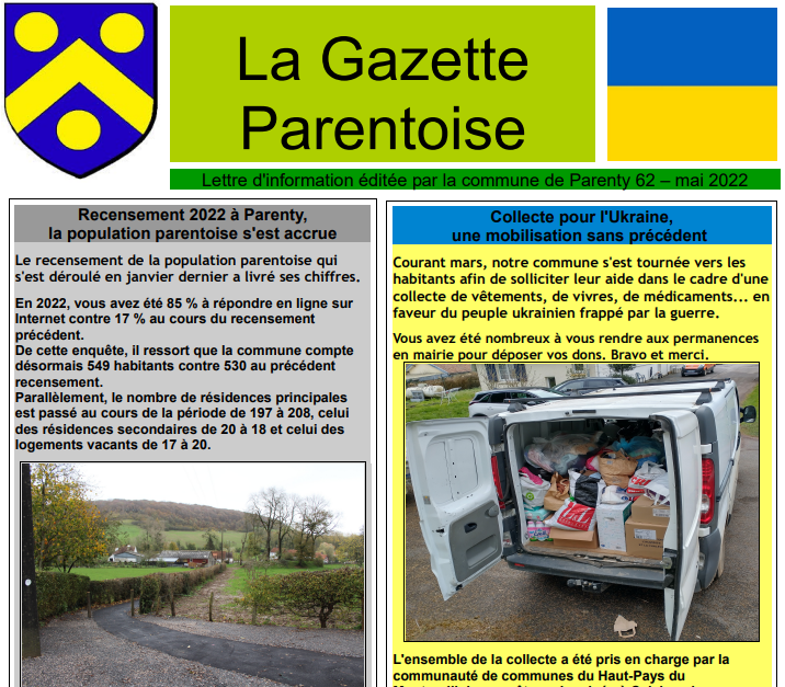 gazette parenty mai2022