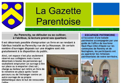 Gazette Novembre 2022